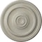 Ekena Millwork Kepler Traditional Medallion (For Canopies up to 4 1/2"), 19 3/4"OD x 1 1/2"P, Pot of Cream Crackle CM20KPPCC - alternate 1
